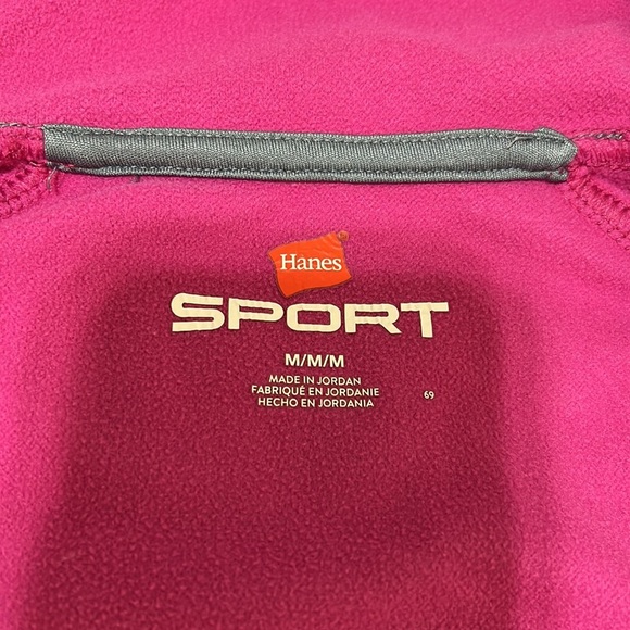 Hanes Sport Performance Fleece Full Zip-Up Jacket - Picture 8 of 14